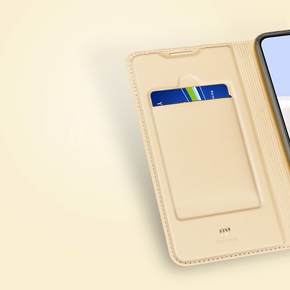 Dux Ducis Skin Pro dėklas Galaxy A22 4G – auksinis -- Samsung Galaxy A22