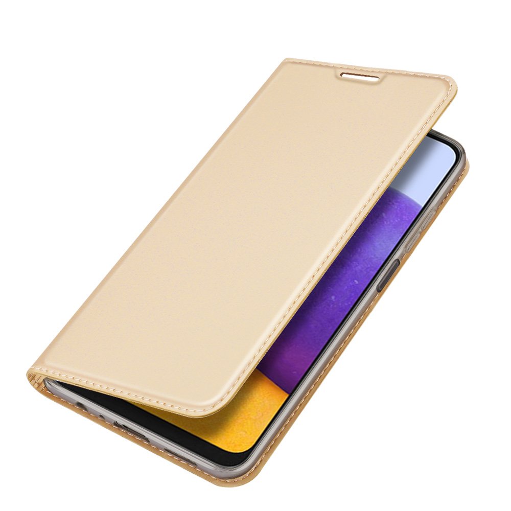 Dux Ducis Skin Pro dėklas Galaxy A22 4G – auksinis -- Samsung Galaxy A22