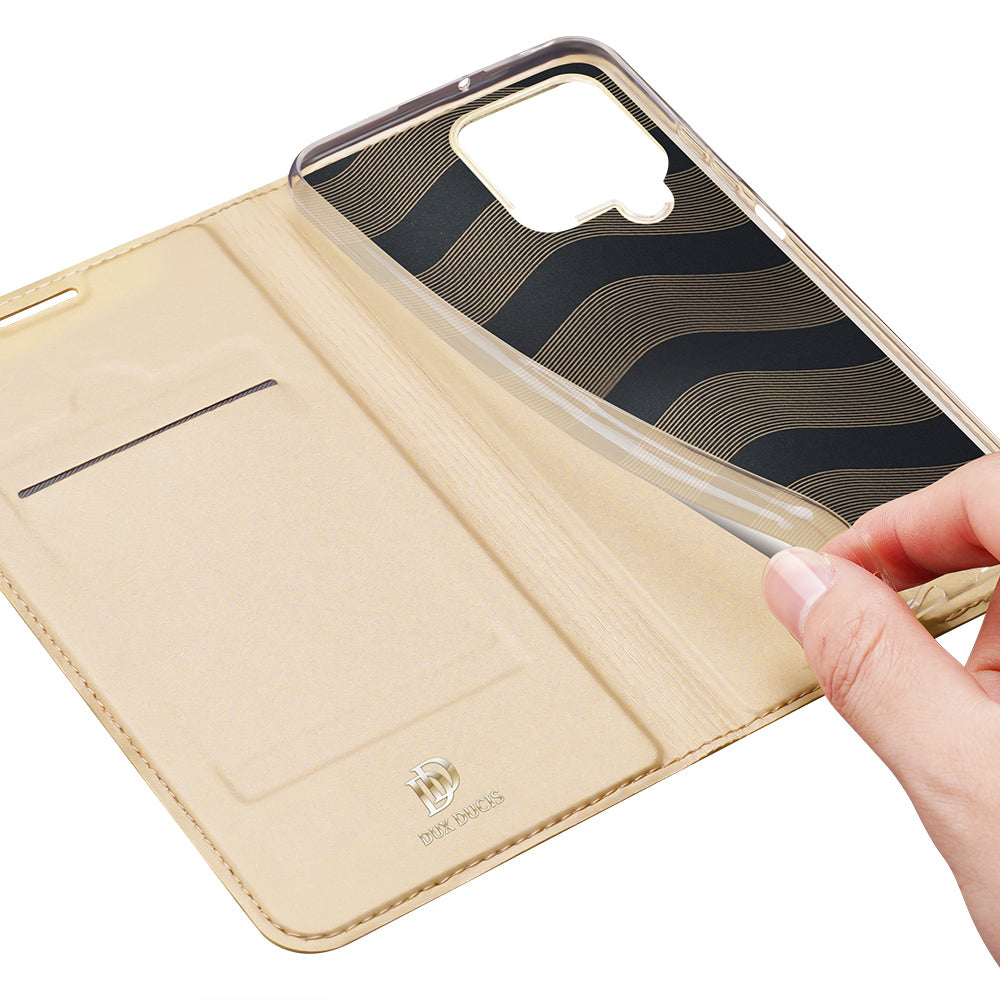 Dux Ducis Skin Pro dėklas Galaxy A22 4G – auksinis -- Samsung Galaxy A22