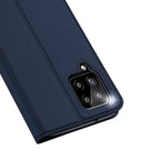 Dux Ducis Skin Pro atverčiamas dėklas Samsung Galaxy A22 4G – mėlynas -- Samsung Galaxy A22