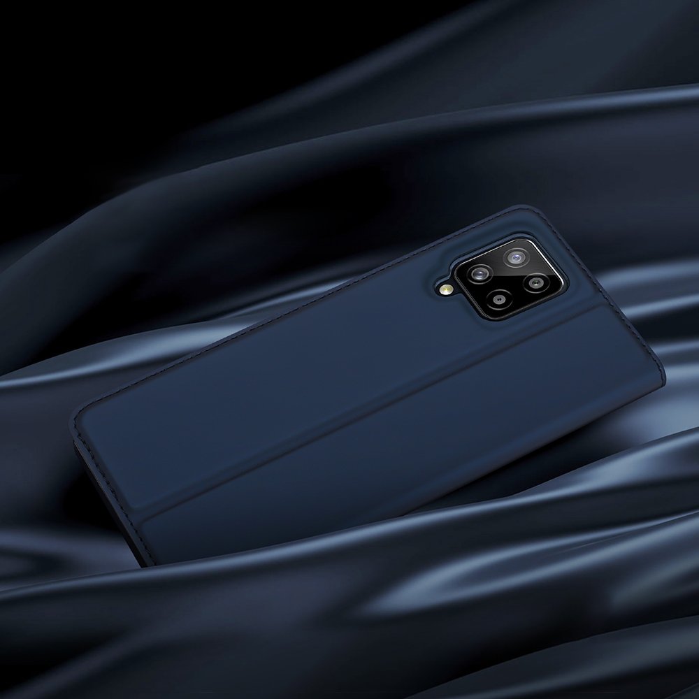 Dux Ducis Skin Pro atverčiamas dėklas Samsung Galaxy A22 4G – mėlynas -- Samsung Galaxy A22