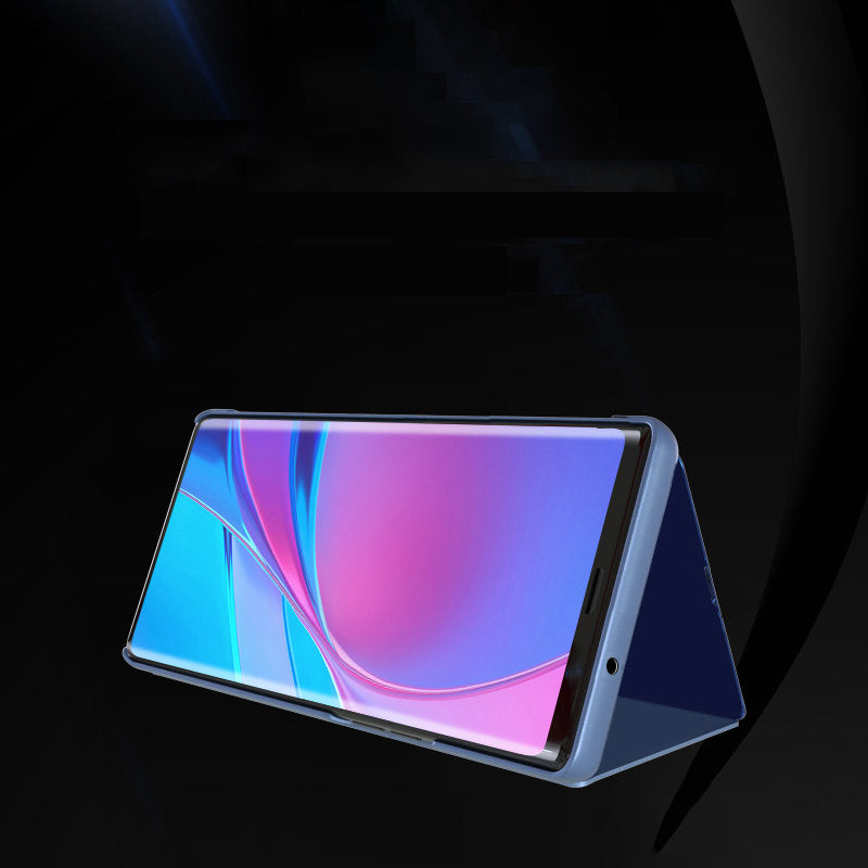 Clear View dėklas Samsung Galaxy A22 4G – juodas -- Samsung Galaxy A22