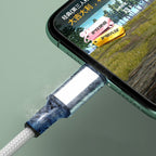 Wozinsky laidas USB - microUSB 2,4A 1m juodas (WUC-M1B)