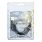 Wozinsky laidas USB - microUSB 2,4A 1m juodas (WUC-M1B)