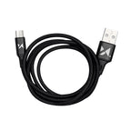 Wozinsky laidas USB - microUSB 2,4A 1m juodas (WUC-M1B)