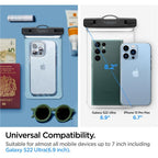 Spigen Aqua Shield A601 IPX8 dėklas – 2 vnt., skaidrus -- Cell phone cases and covers