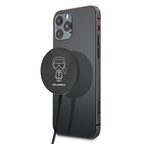 Karl Lagerfeldas 15W Wirreless Charger with MagSafe - Black -- Cell phone cases and covers