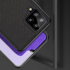 Dux Ducis Fino nyloninis dėklas Samsung Galaxy A22 4G – juodas -- Samsung Galaxy A22