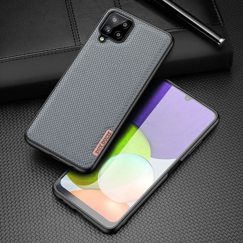 Dux Ducis Fino dėklas Samsung Galaxy A22 4G – pilkas -- Samsung Galaxy A22