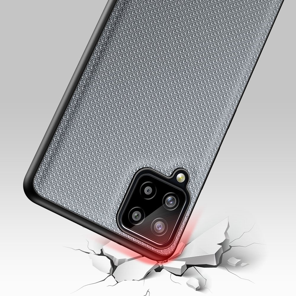 Dux Ducis Fino dėklas Samsung Galaxy A22 4G – pilkas -- Samsung Galaxy A22