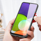Dux Ducis Fino dėklas Samsung Galaxy A22 4G – pilkas -- Samsung Galaxy A22