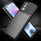 Thunder Case Flexible Tough Rugged Cover TPU Case, skirta Motorola Moto G100 / Edge S black -- Motorola Moto G100