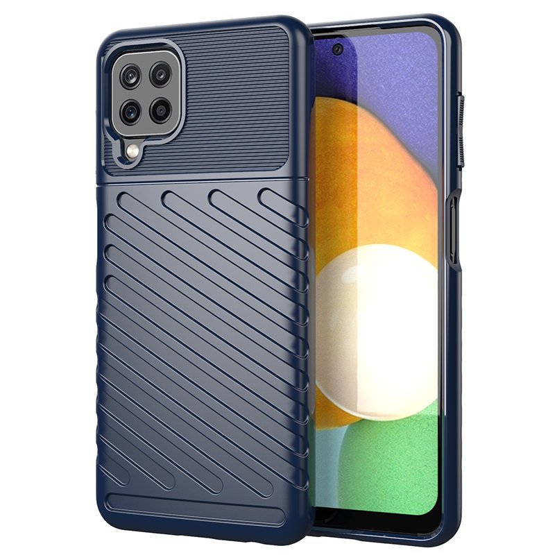 Thunder Case TPU dėklas Galaxy A22 4G – mėlynas -- Samsung Galaxy A22