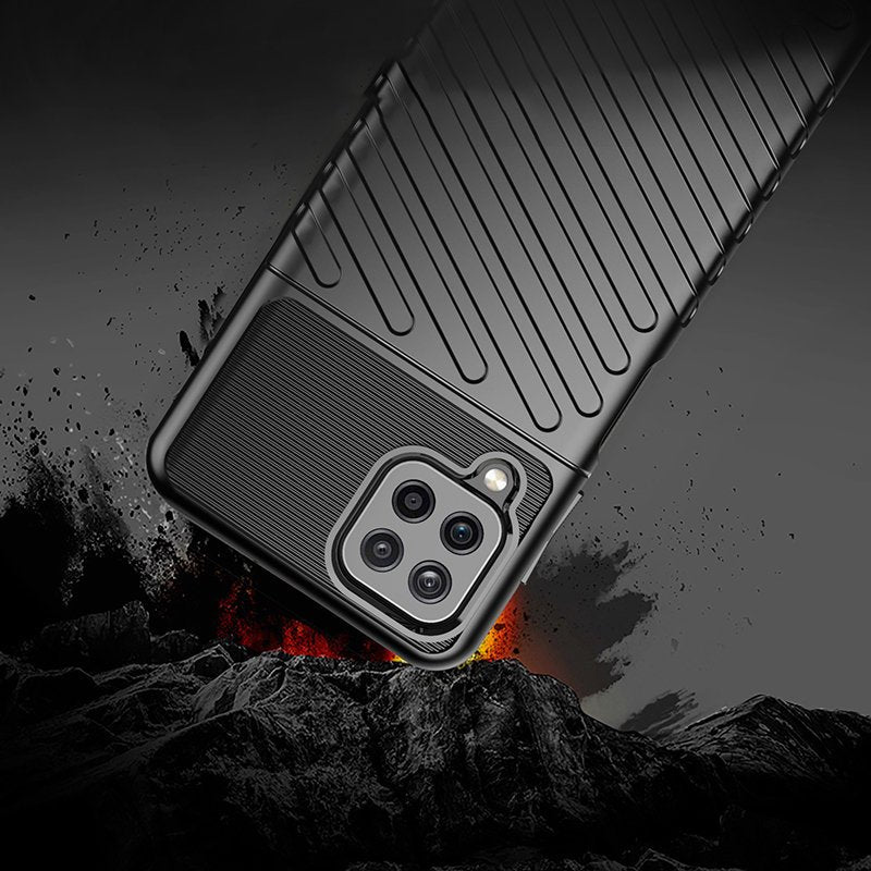 Thunder Case TPU dėklas Galaxy A22 4G – mėlynas -- Samsung Galaxy A22