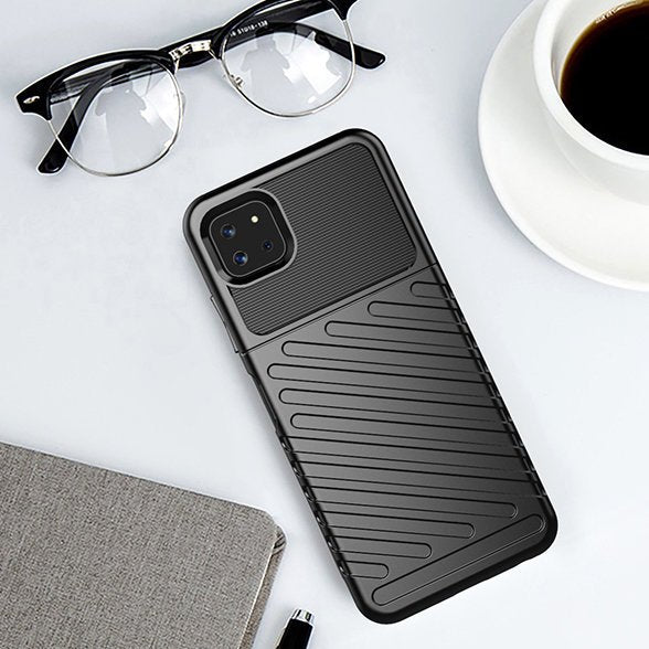 Thunder Case TPU dėklas Samsung Galaxy A22 5G – mėlynas -- Samsung Galaxy A22