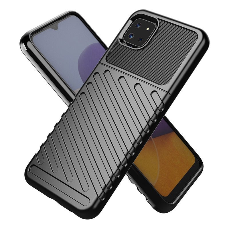 Thunder Case TPU dėklas Samsung Galaxy A22 5G – mėlynas -- Samsung Galaxy A22