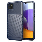 Thunder Case TPU dėklas Samsung Galaxy A22 5G – mėlynas -- Samsung Galaxy A22