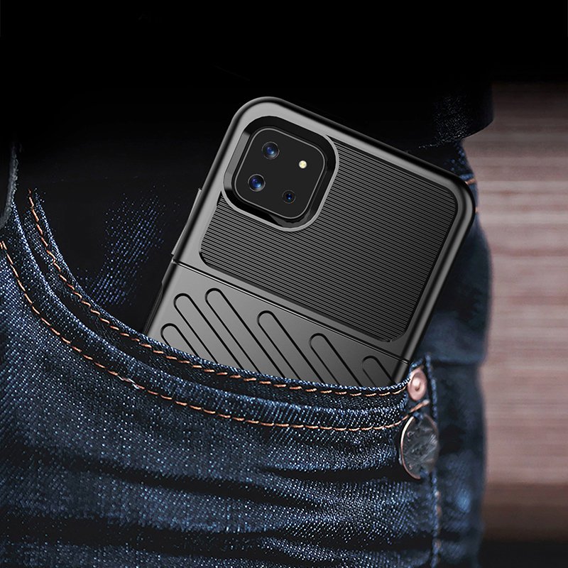 Thunder Case TPU dėklas Samsung Galaxy A22 5G – mėlynas -- Samsung Galaxy A22