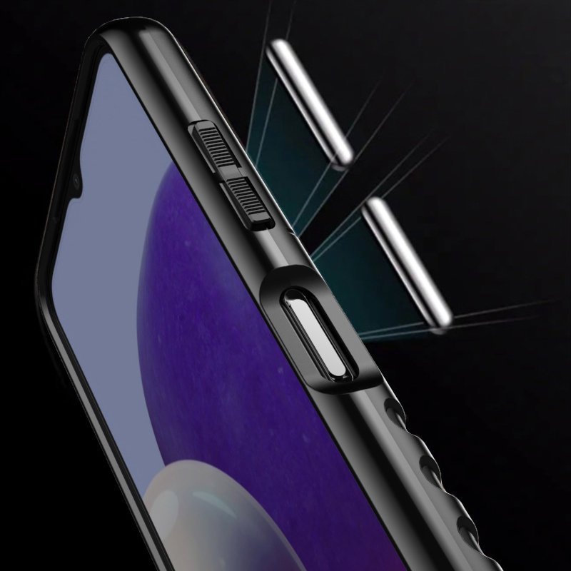 Thunder Case TPU dėklas Samsung Galaxy A22 5G – mėlynas -- Samsung Galaxy A22
