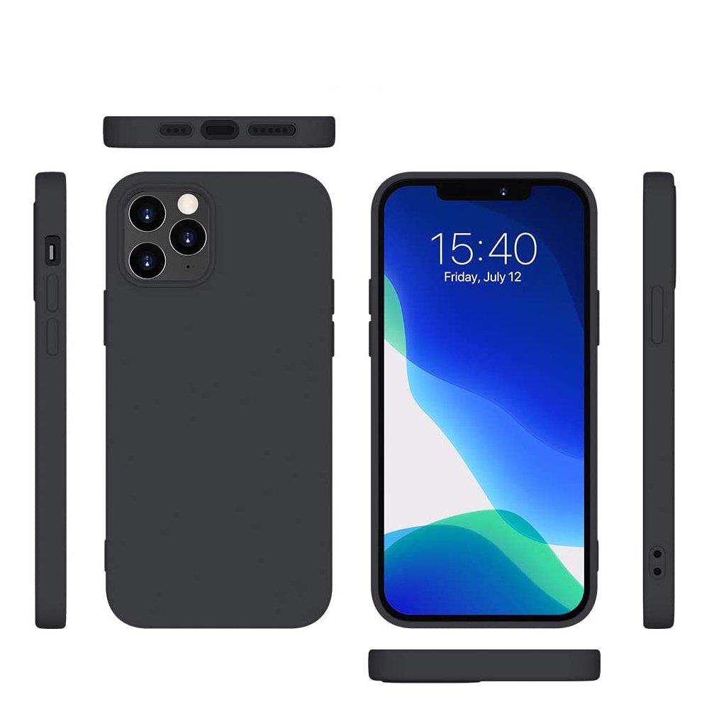 Silikoninis dėklas Xiaomi Redmi Note 10 5G / Poco M3 Pro – juodas -- Xiaomi Poco M3 Pro