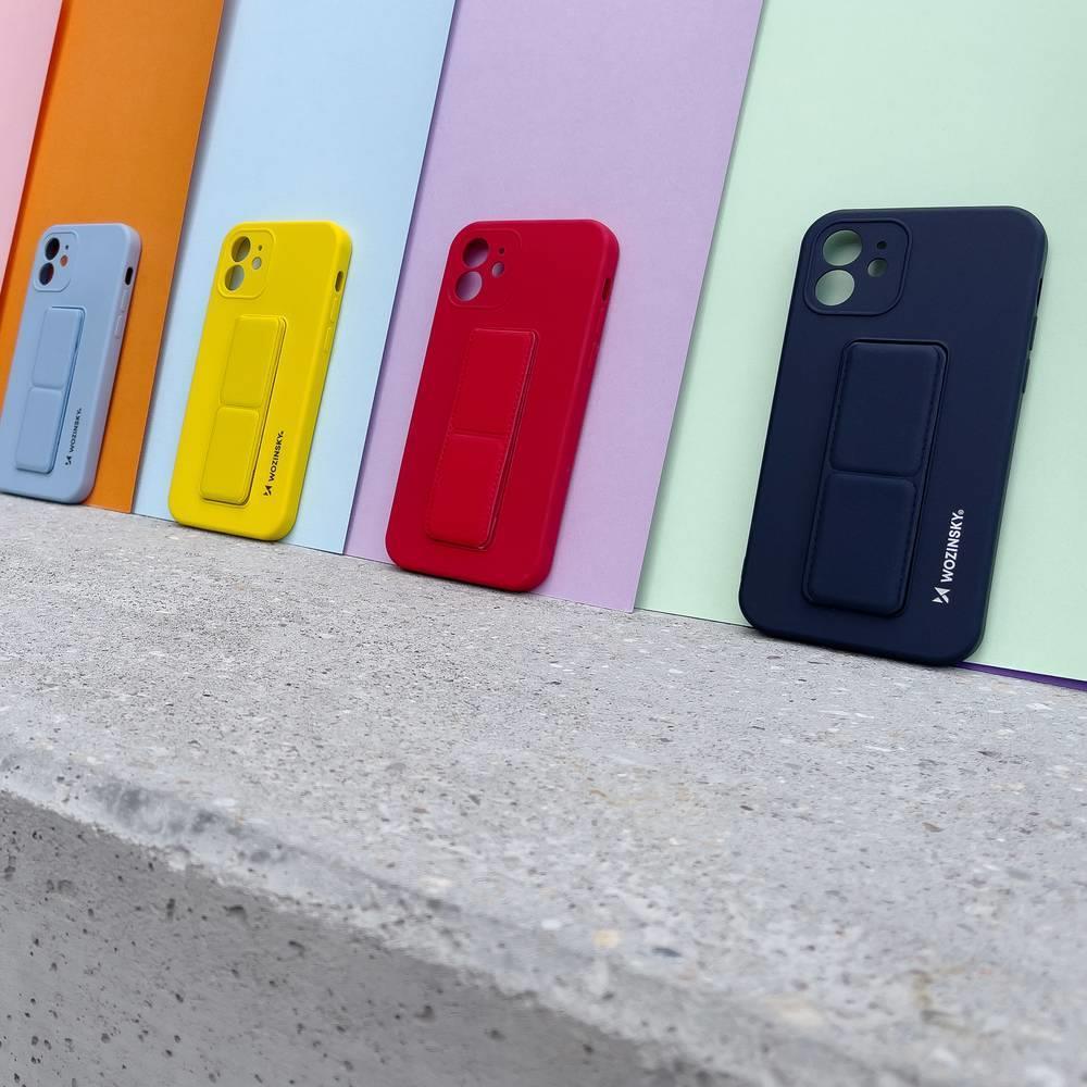 Wozinsky Kickstand dėklas Samsung Galaxy A32 4G – tamsiai mėlynas -- Samsung Galaxy A32