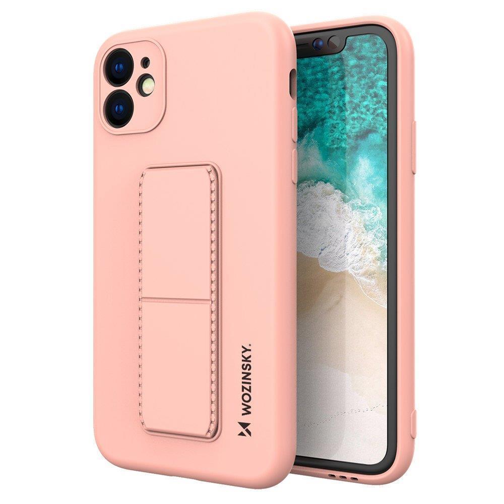 Wozinsky Kickstand dėklas Samsung Galaxy A32 4G – rožinis -- Samsung Galaxy A32