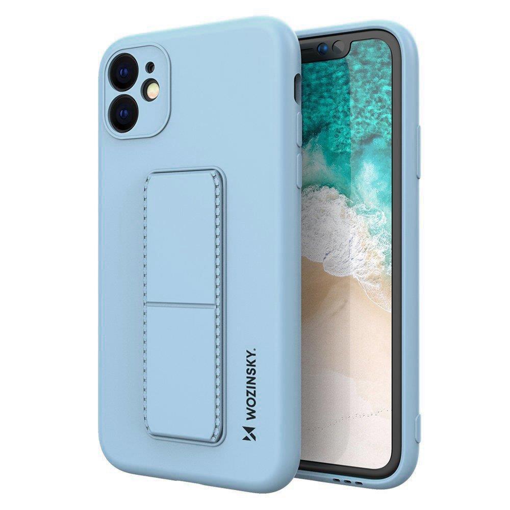 Wozinsky Kickstand dėklas Samsung Galaxy A22 4G – šviesiai mėlynas -- Samsung Galaxy A22