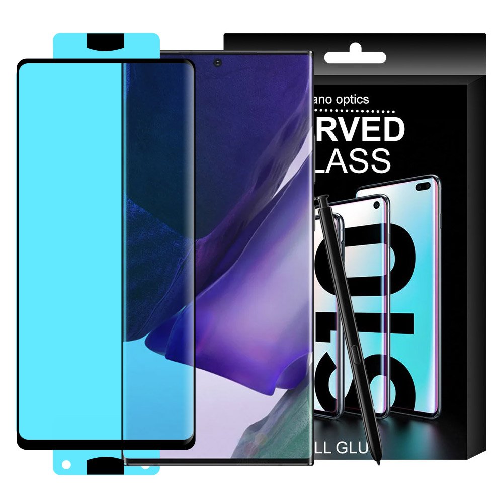 3D Edge Nano Flexi Glass stiklas Galaxy S21+ 5G – juodas -- Samsung Galaxy S21+
