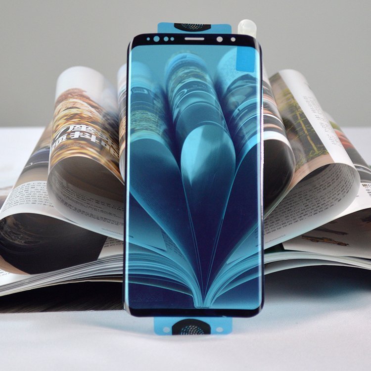 3D Edge Nano Flexi Glass stiklas Galaxy S21+ 5G – juodas -- Samsung Galaxy S21+