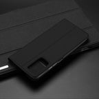 Dux Ducis Skin Pro atverčiamas dėklas Samsung Galaxy A03s – rožinis -- Samsung Galaxy A03s
