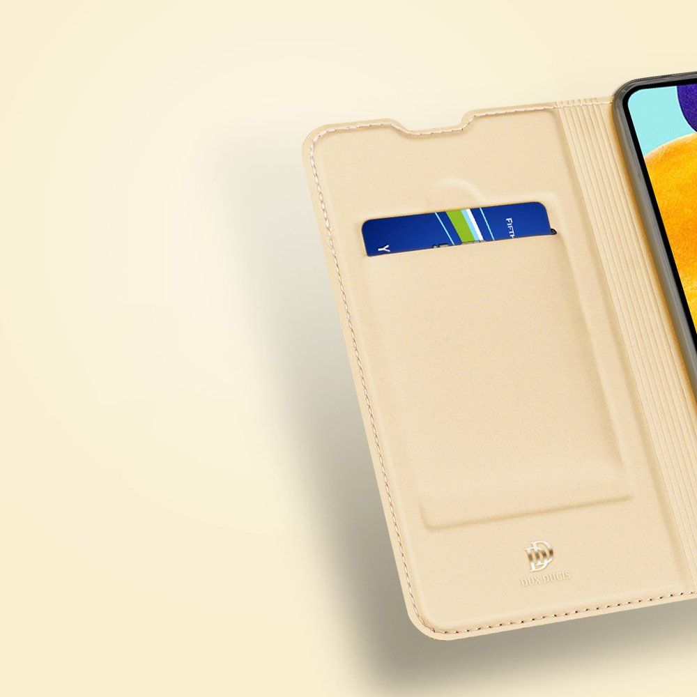 Dux Ducis Skin Pro atverčiamas dėklas Samsung Galaxy A03s – rožinis -- Samsung Galaxy A03s