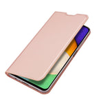 Dux Ducis Skin Pro atverčiamas dėklas Samsung Galaxy A03s – rožinis -- Samsung Galaxy A03s