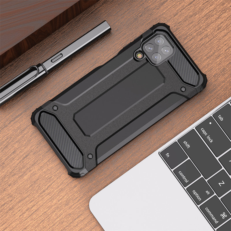 Hybrid Armor dėklas Samsung Galaxy A22 4G – mėlynas -- Samsung Galaxy A22