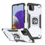 Wozinsky Ring Armor dėklas Samsung Galaxy A22 4G – sidabrinis -- Samsung Galaxy A22