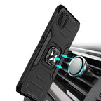Wozinsky Ring Armor dėklas Samsung Galaxy A22 4G – raudonas -- Samsung Galaxy A22