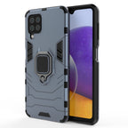 Ring Armor dėklas Samsung Galaxy A22 4G – mėlynas -- Samsung Galaxy A22