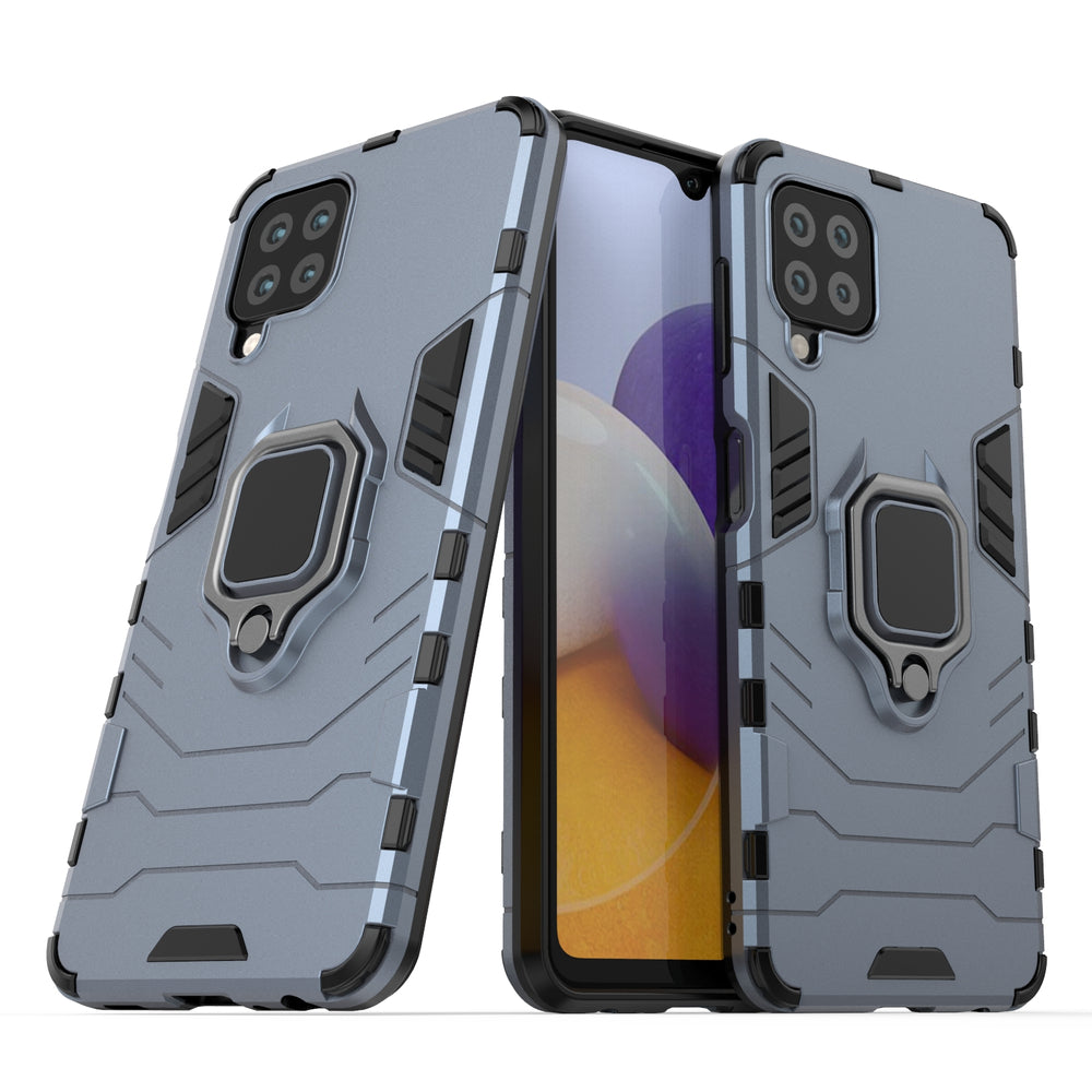 Ring Armor dėklas Samsung Galaxy A22 4G – mėlynas -- Samsung Galaxy A22
