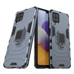 Ring Armor dėklas Samsung Galaxy A22 4G – mėlynas -- Samsung Galaxy A22