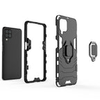 Ring Armor dėklas Samsung Galaxy A22 4G – mėlynas -- Samsung Galaxy A22
