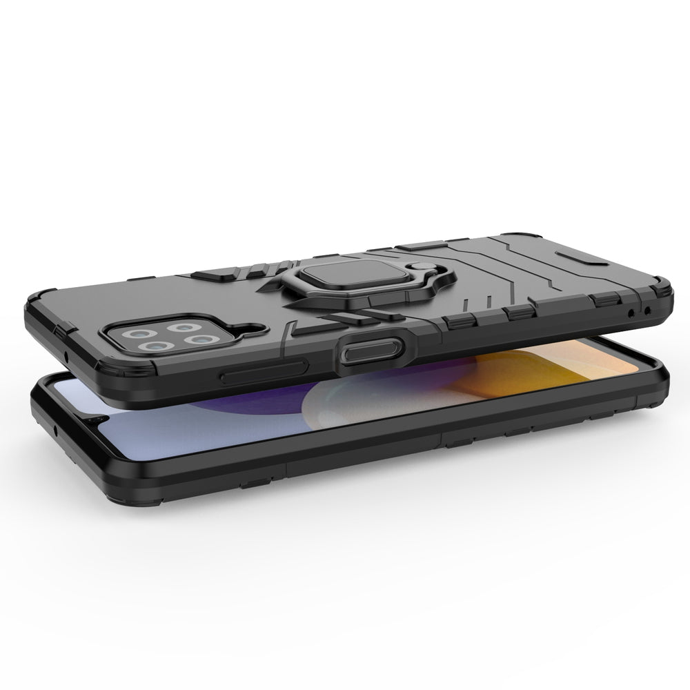 Ring Armor dėklas Samsung Galaxy A22 4G – mėlynas -- Samsung Galaxy A22