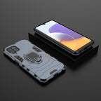 Ring Armor dėklas Samsung Galaxy A22 4G – mėlynas -- Samsung Galaxy A22