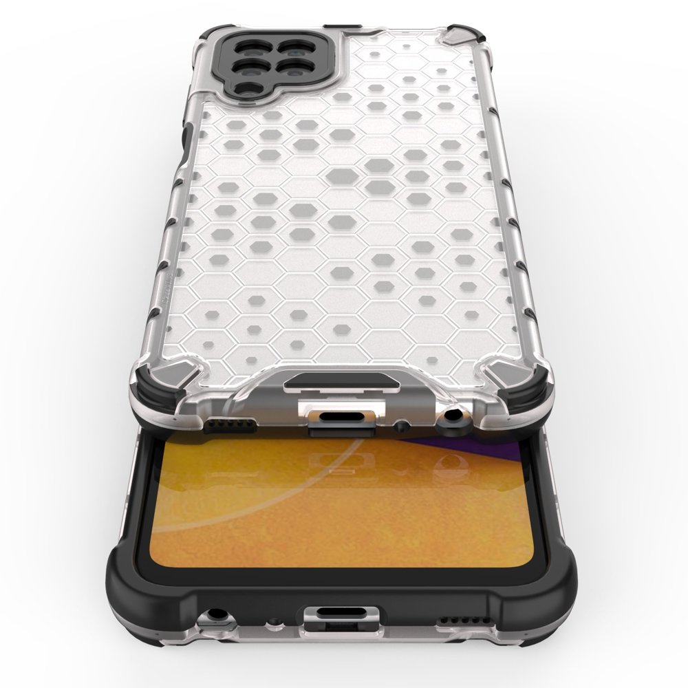 Honeycomb dėklas Samsung Galaxy A22 4G – raudonas -- Samsung Galaxy A22