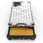 Honeycomb dėklas Samsung Galaxy A22 4G – raudonas -- Samsung Galaxy A22