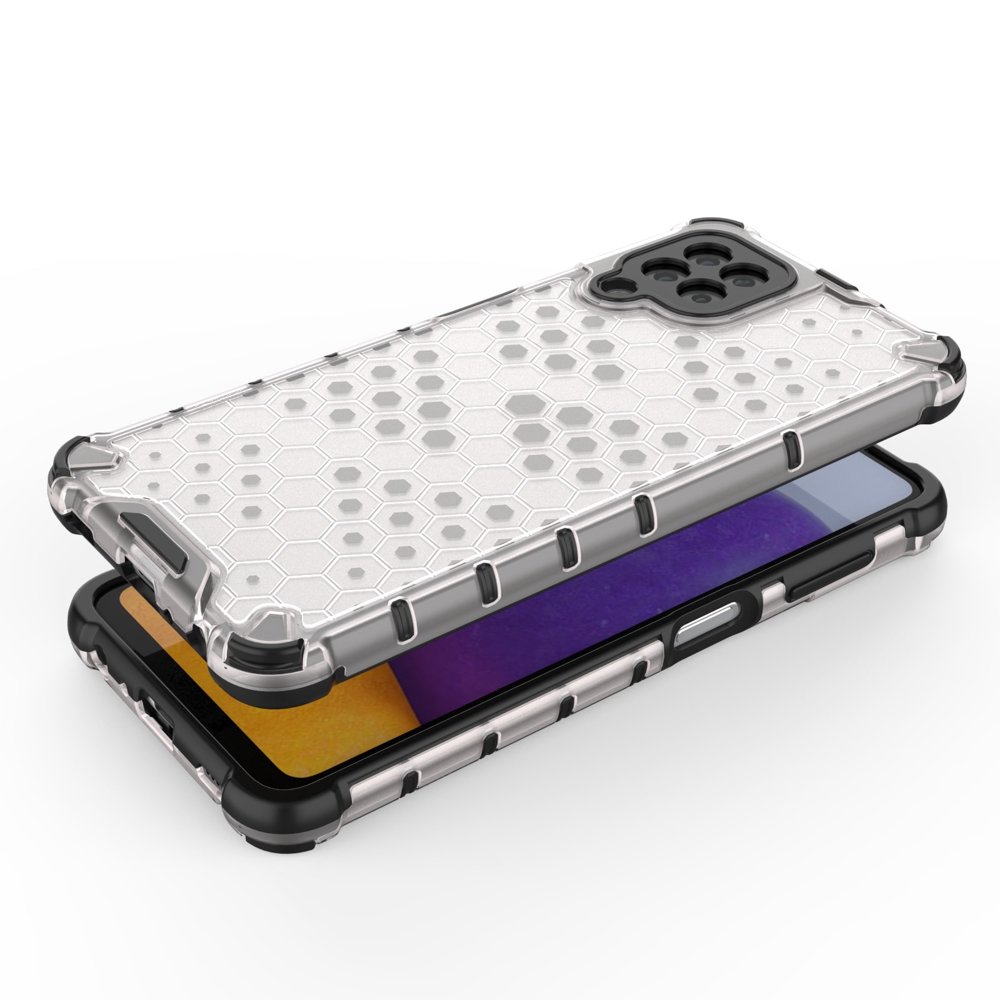 Honeycomb dėklas Samsung Galaxy A22 4G – raudonas -- Samsung Galaxy A22
