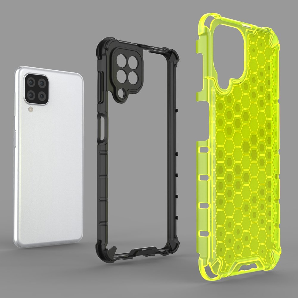 Honeycomb dėklas Samsung Galaxy A22 4G – raudonas -- Samsung Galaxy A22