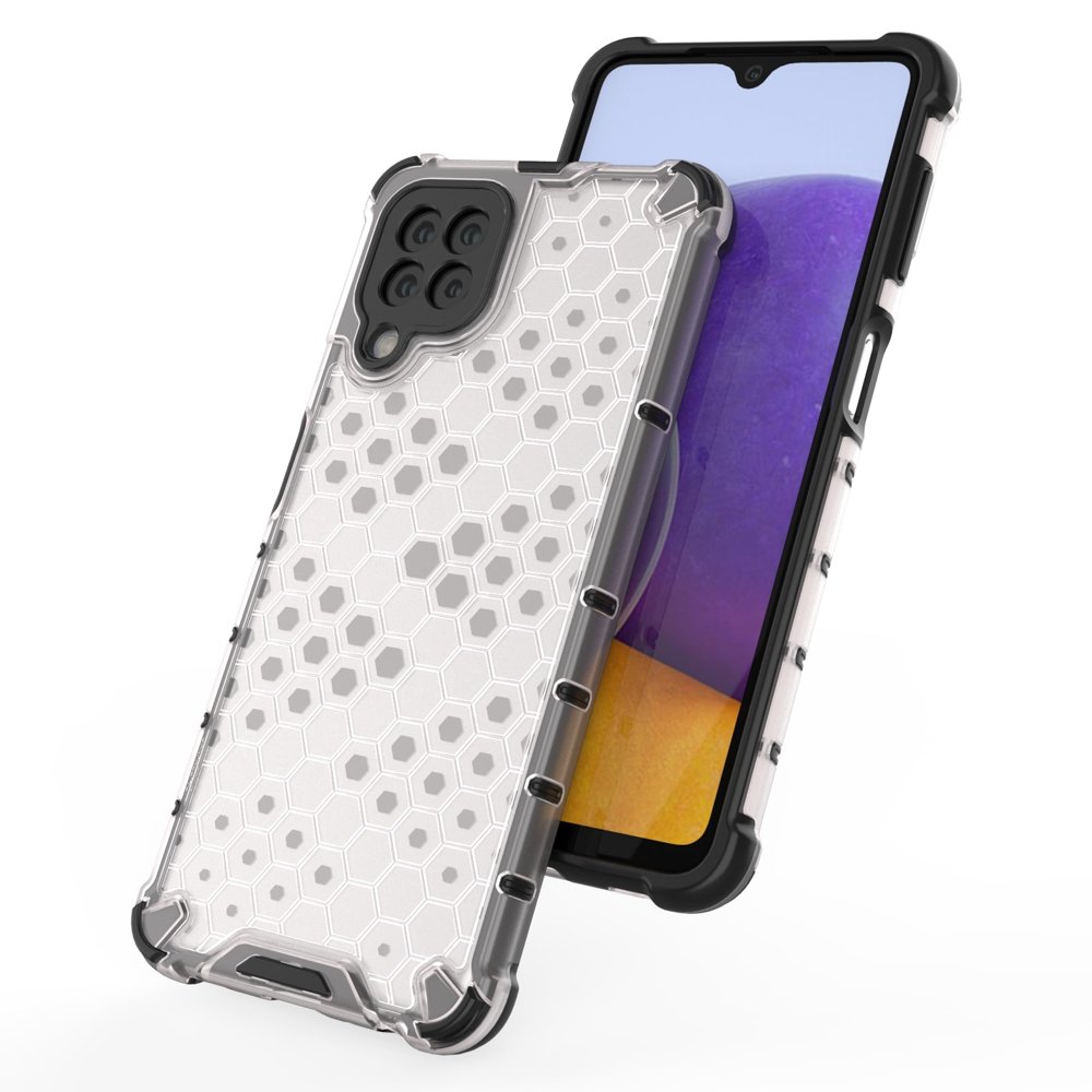 Honeycomb dėklas Samsung Galaxy A22 4G – raudonas -- Samsung Galaxy A22