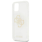 Guess skaidrus dėklas iPhone 12 Pro Max – Glitter 4G -- iPhone 12 Pro Max