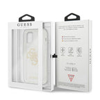 Guess skaidrus dėklas iPhone 12 Pro Max – Glitter 4G -- iPhone 12 Pro Max