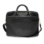 Guess Saffiano Script krepšys 16" nešiojamajam kompiuteriui - juodas -- Laptop Bags