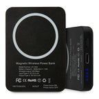Karl Lagerfeld 3000mAh Inductive Powerbank with MagSafe - Black -- Cell phone cases and covers